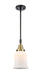 Innovations - 447-1S-BAB-G181-LED - LED Mini Pendant - Franklin Restoration - Black Antique Brass