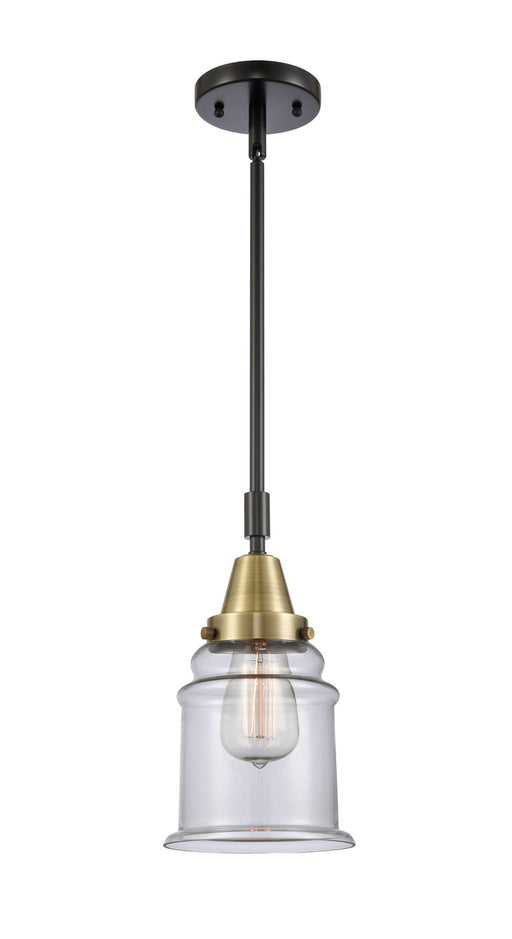 Innovations - 447-1S-BAB-G182-LED - LED Mini Pendant - Franklin Restoration - Black Antique Brass