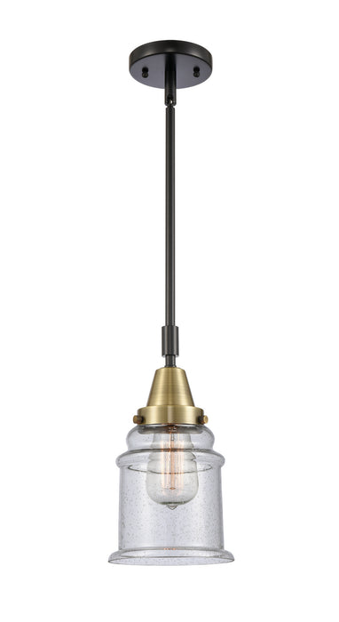 Innovations - 447-1S-BAB-G184-LED - LED Mini Pendant - Franklin Restoration - Black Antique Brass