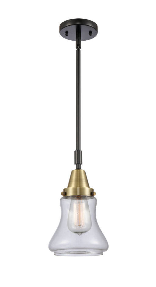 Innovations - 447-1S-BAB-G192 - One Light Mini Pendant - Franklin Restoration - Black Antique Brass