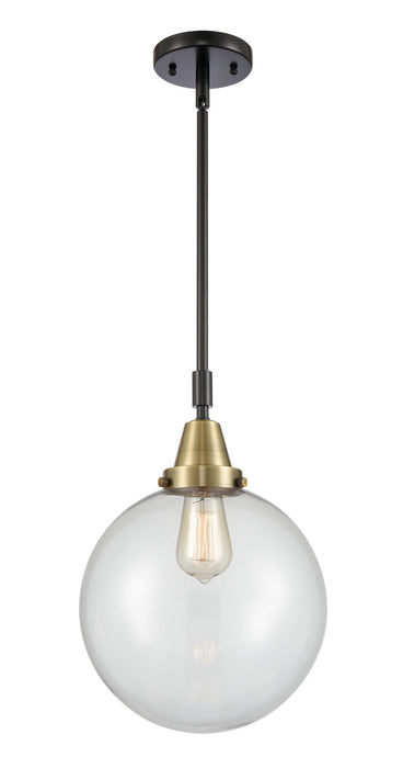 Innovations - 447-1S-BAB-G202-10-LED - LED Mini Pendant - Franklin Restoration - Black Antique Brass