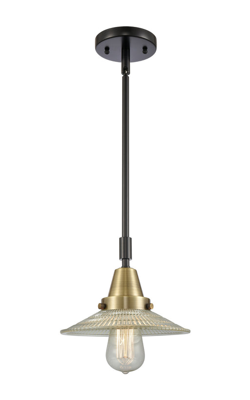 Innovations - 447-1S-BAB-G2-LED - LED Mini Pendant - Franklin Restoration - Black Antique Brass