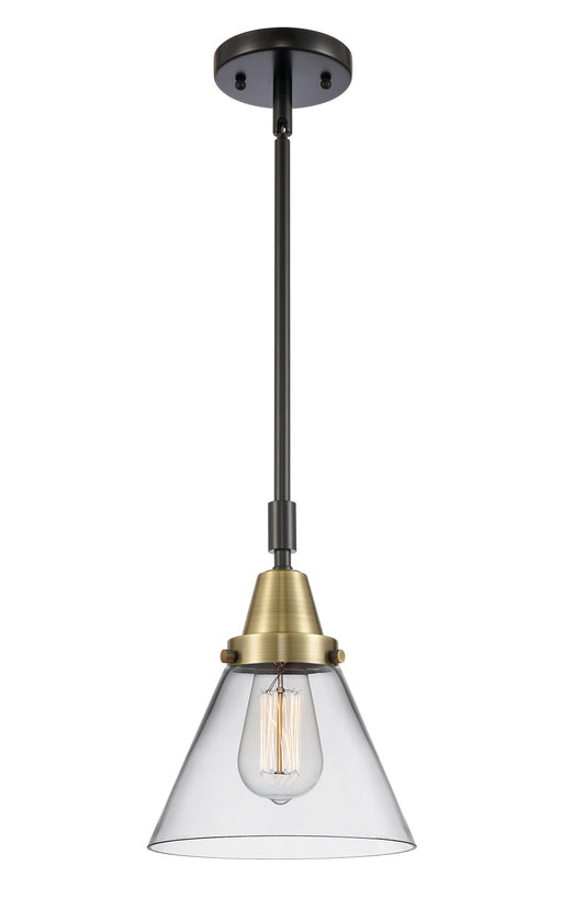 Innovations - 447-1S-BAB-G42 - One Light Mini Pendant - Franklin Restoration - Black Antique Brass