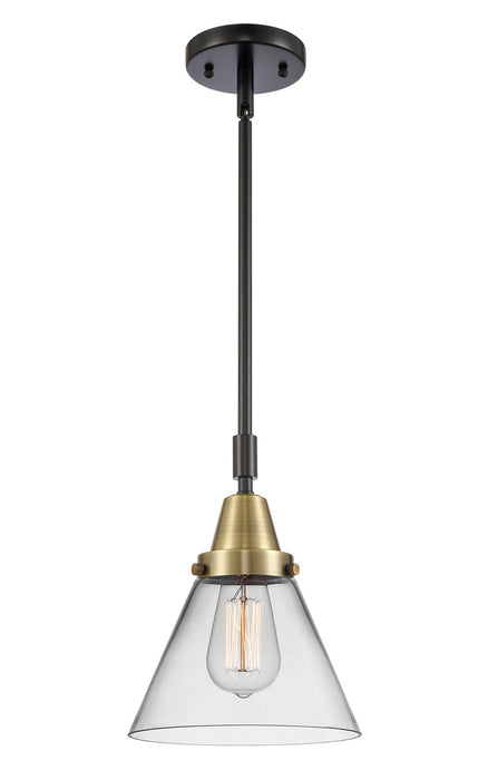 Innovations - 447-1S-BAB-G42-LED - LED Mini Pendant - Franklin Restoration - Black Antique Brass