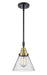 Innovations - 447-1S-BAB-G44-LED - LED Mini Pendant - Franklin Restoration - Black Antique Brass