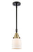 Innovations - 447-1S-BAB-G51-LED - LED Mini Pendant - Franklin Restoration - Black Antique Brass