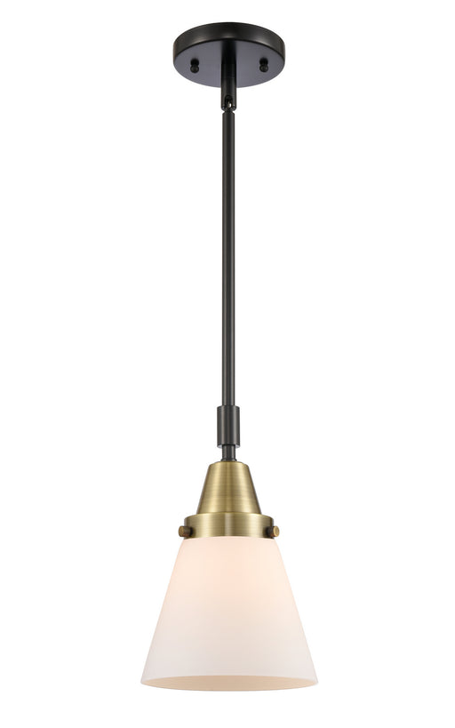 Innovations - 447-1S-BAB-G61-LED - LED Mini Pendant - Franklin Restoration - Black Antique Brass