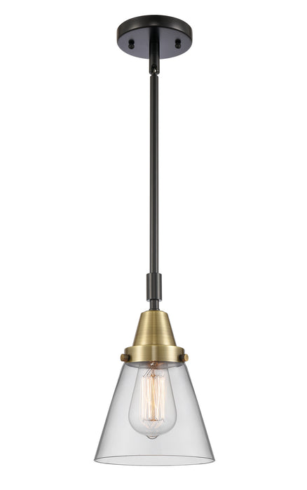 Innovations - 447-1S-BAB-G62 - One Light Mini Pendant - Franklin Restoration - Black Antique Brass
