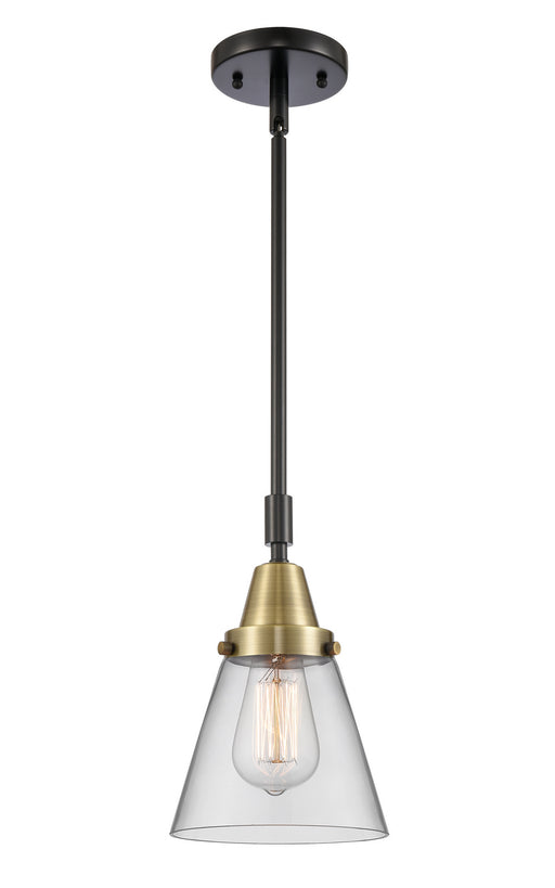 Innovations - 447-1S-BAB-G62 - One Light Mini Pendant - Franklin Restoration - Black Antique Brass