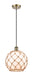 Innovations - 516-1P-AB-G121-10RB - One Light Mini Pendant - Ballston - Antique Brass