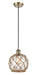 Innovations - 516-1P-AB-G122-8RB-LED - LED Mini Pendant - Ballston - Antique Brass