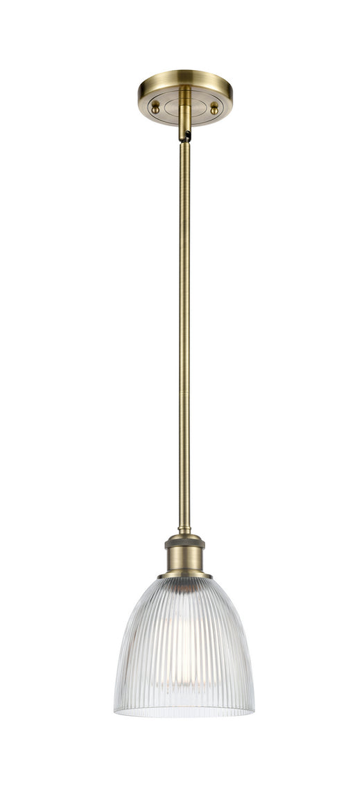 Innovations - 516-1S-AB-G382 - One Light Mini Pendant - Ballston - Antique Brass