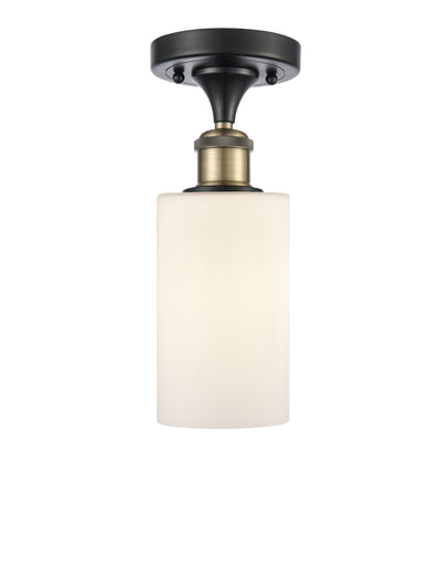 One Light Semi-Flush Mount