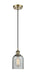 Innovations - 516-1P-AB-G257 - One Light Mini Pendant - Ballston - Antique Brass