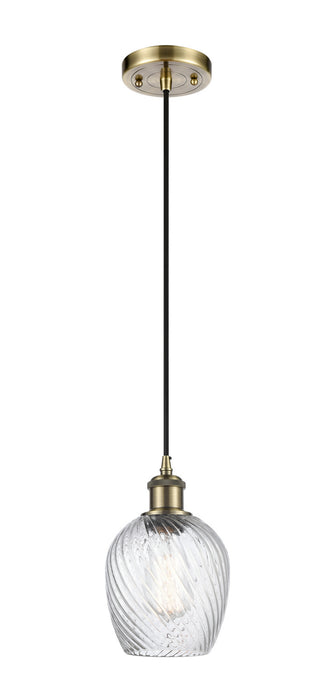 Innovations - 516-1P-AB-G292 - One Light Mini Pendant - Ballston - Antique Brass