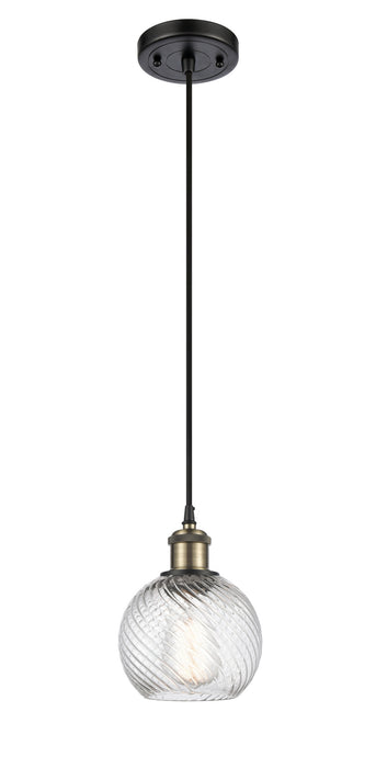 Innovations - 516-1P-BAB-G1214-6-LED - LED Mini Pendant - Ballston - Black Antique Brass