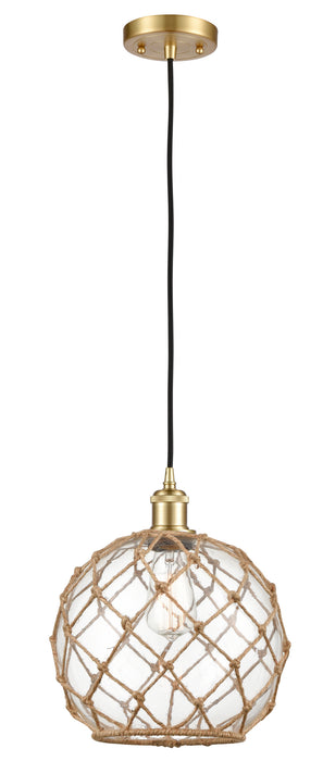 Innovations - 516-1P-SG-G122-10RB-LED - LED Mini Pendant - Ballston - Satin Gold