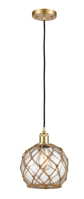 Innovations - 516-1P-SG-G122-8RB-LED - LED Mini Pendant - Ballston - Satin Gold