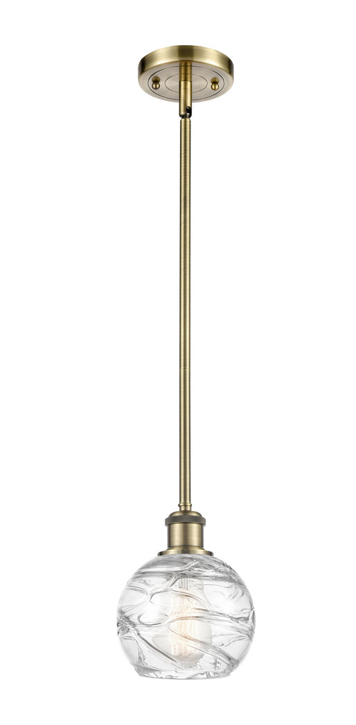 Innovations - 516-1S-AB-G1213-6 - One Light Mini Pendant - Ballston - Antique Brass