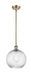 Innovations - 516-1S-AB-G1214-10 - One Light Mini Pendant - Ballston - Antique Brass