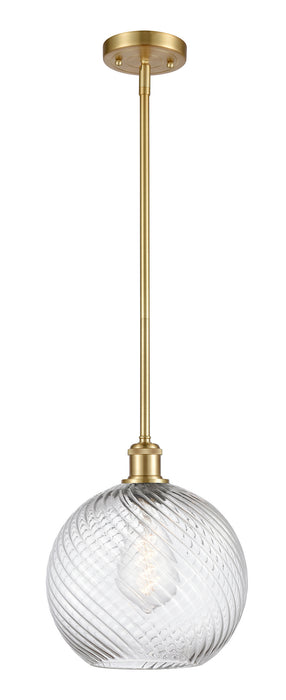 Innovations - 516-1S-SG-G1214-10-LED - LED Mini Pendant - Ballston - Satin Gold