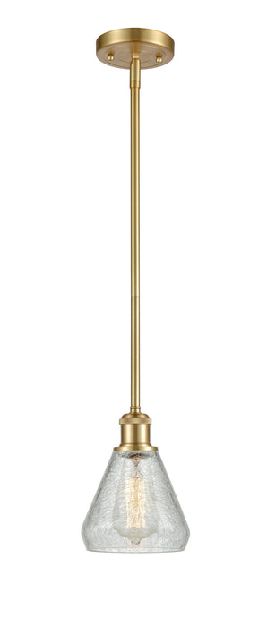 Innovations - 516-1S-SG-G275-LED - LED Mini Pendant - Ballston - Satin Gold