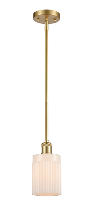 Innovations - 516-1S-SG-G341-LED - LED Mini Pendant - Ballston - Satin Gold