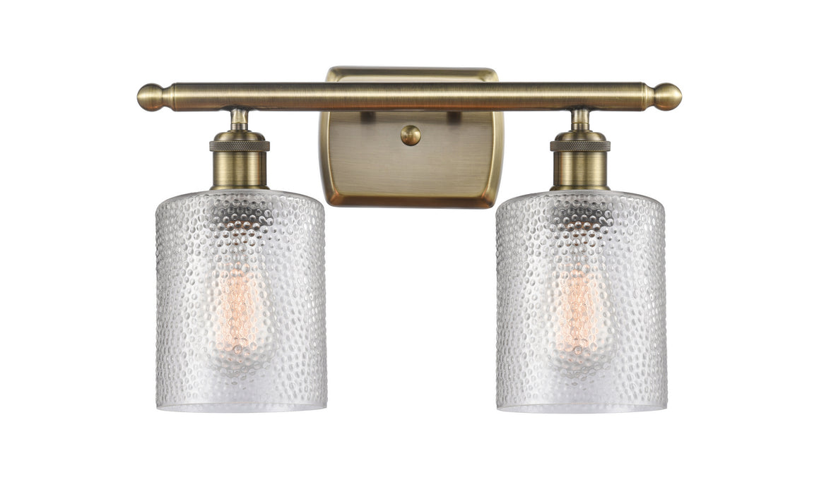 Innovations - 516-2W-AB-G112 - Two Light Bath Vanity - Ballston - Antique Brass