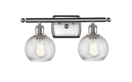 Innovations - 516-2W-SN-G1214-6-LED - LED Bath Vanity - Ballston - Brushed Satin Nickel