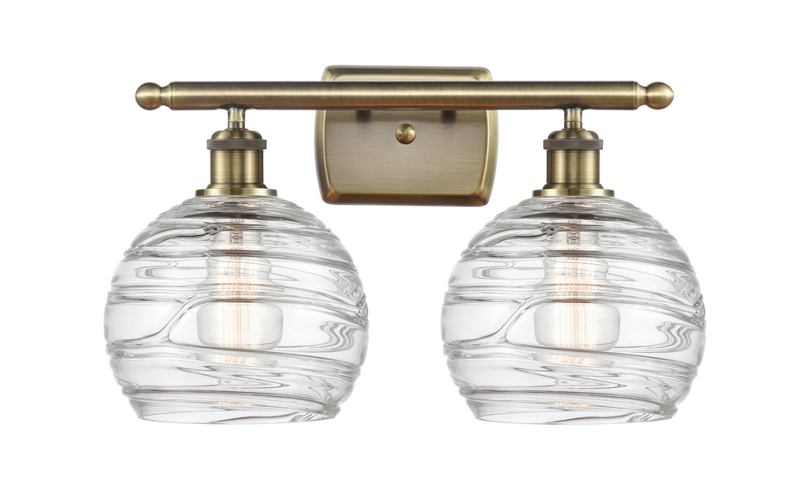 Innovations - 516-2W-AB-G1213-8-LED - LED Bath Vanity - Ballston - Antique Brass