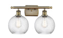 Innovations - 516-2W-AB-G1214-8 - Two Light Bath Vanity - Ballston - Antique Brass