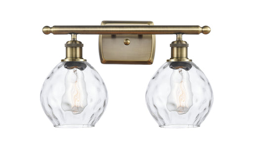 Ballston LED Bath Vanity Antique Brass