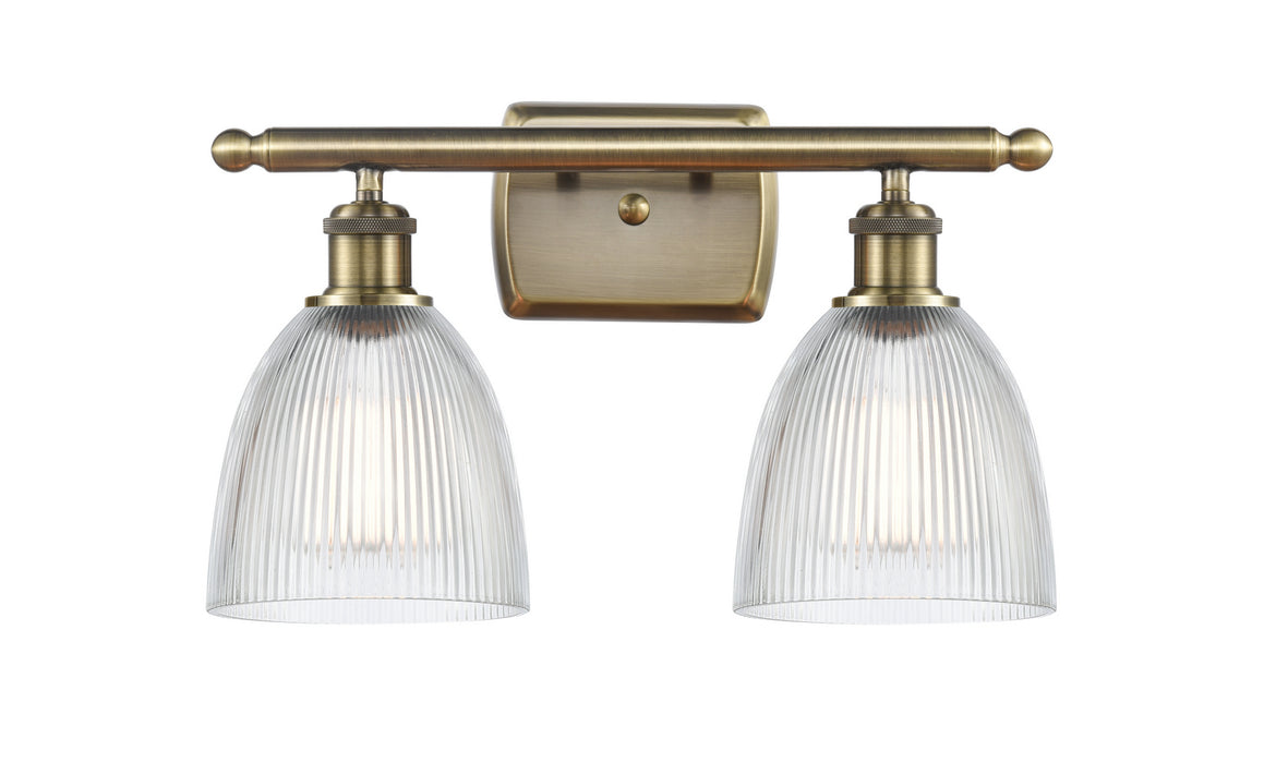 Innovations - 516-2W-AB-G382 - Two Light Bath Vanity - Ballston - Antique Brass