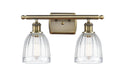 Innovations - 516-2W-AB-G442 - Two Light Bath Vanity - Ballston - Antique Brass