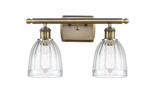 Innovations - 516-2W-AB-G442 - Two Light Bath Vanity - Ballston - Antique Brass