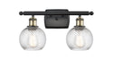 Innovations - 516-2W-BAB-G1214-6-LED - LED Bath Vanity - Ballston - Black Antique Brass
