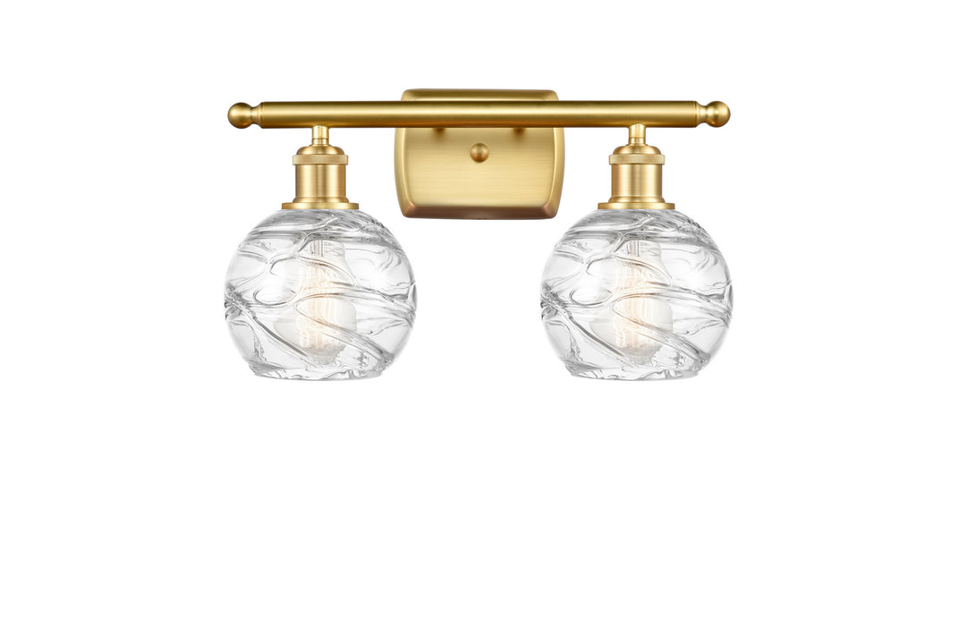 Innovations - 516-2W-SG-G1213-6-LED - LED Bath Vanity - Ballston - Satin Gold