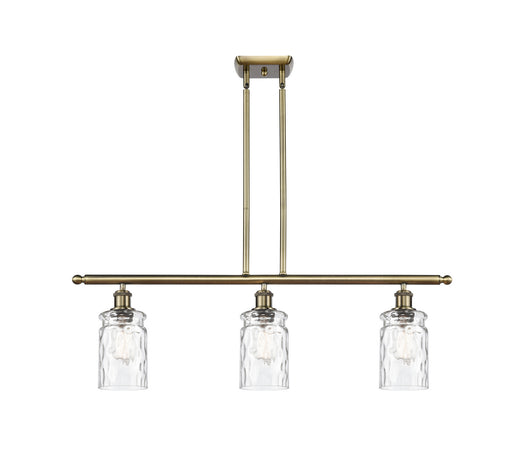 Innovations - 516-3I-AB-G352 - Three Light Island Pendant - Ballston - Antique Brass