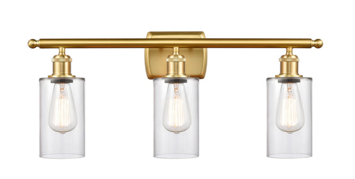 Innovations - 516-3W-SG-G802 - Three Light Bath Vanity - Ballston - Satin Gold