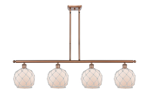 Ballston LED Island Pendant Antique Copper