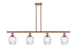 Innovations - 516-4I-AC-G292 - Four Light Island Pendant - Ballston - Antique Copper