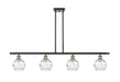 Innovations - 516-4I-BAB-G1213-6-LED - LED Island Pendant - Ballston - Black Antique Brass