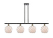 Innovations - 516-4I-BAB-G121-8RW - Four Light Island Pendant - Ballston - Black Antique Brass