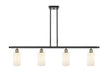Innovations - 516-4I-BAB-G801 - Four Light Island Pendant - Ballston - Black Antique Brass