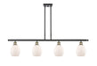 Innovations - 516-4I-BAB-G81 - Four Light Island Pendant - Ballston - Black Antique Brass