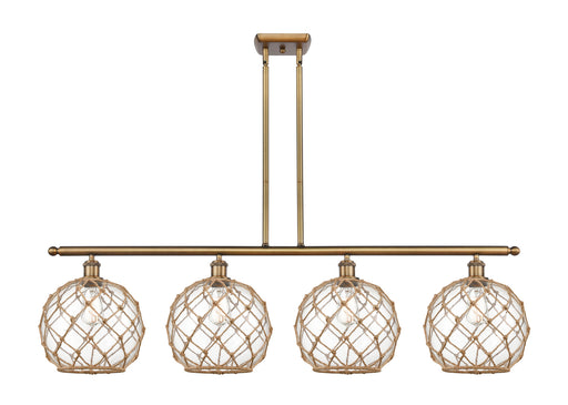 Ballston LED Island Pendant Brushed Brass