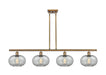 Innovations - 516-4I-BB-G247-LED - LED Island Pendant - Ballston - Brushed Brass