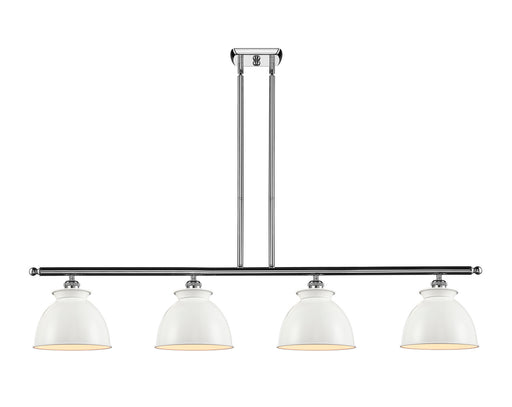 Innovations - 516-4I-PC-M14-W - Four Light Island Pendant - Ballston - Polished Chrome