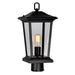 CWI Lighting - 0413PT8-1-101 - One Light Outdoor Lantern Head - Leawood - Black