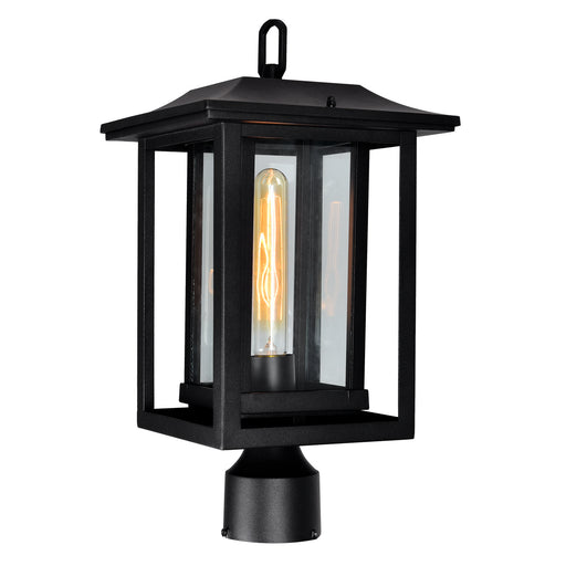 CWI Lighting - 0414PT10-1-101 - One Light Outdoor Lantern Head - Winfield - Black